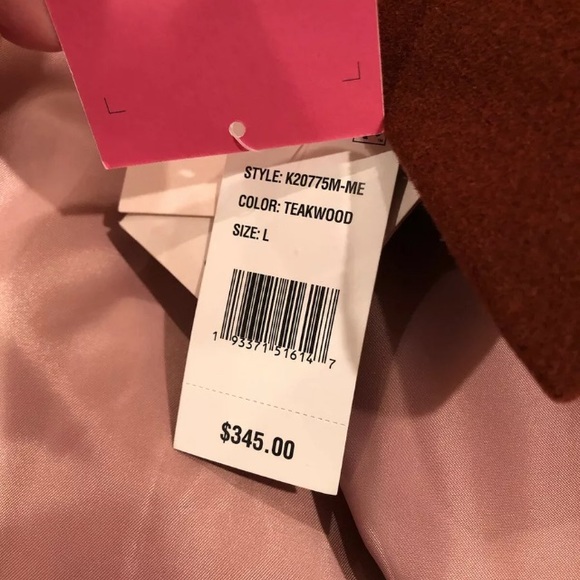 Kate spade wool blend coat teakwood XS, L - Picture 15 of 15